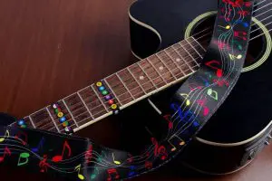 how to use guitar strap