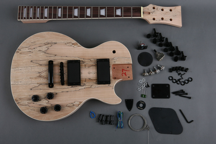 spalted maple guitar